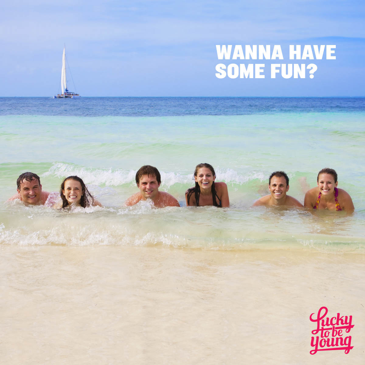 Lucky to be Young brings you summer fun at the beach!!