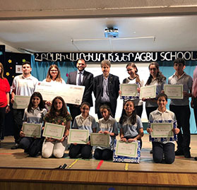 Fabriano Awards Ceremony at Tarouhy - Hovagimian School